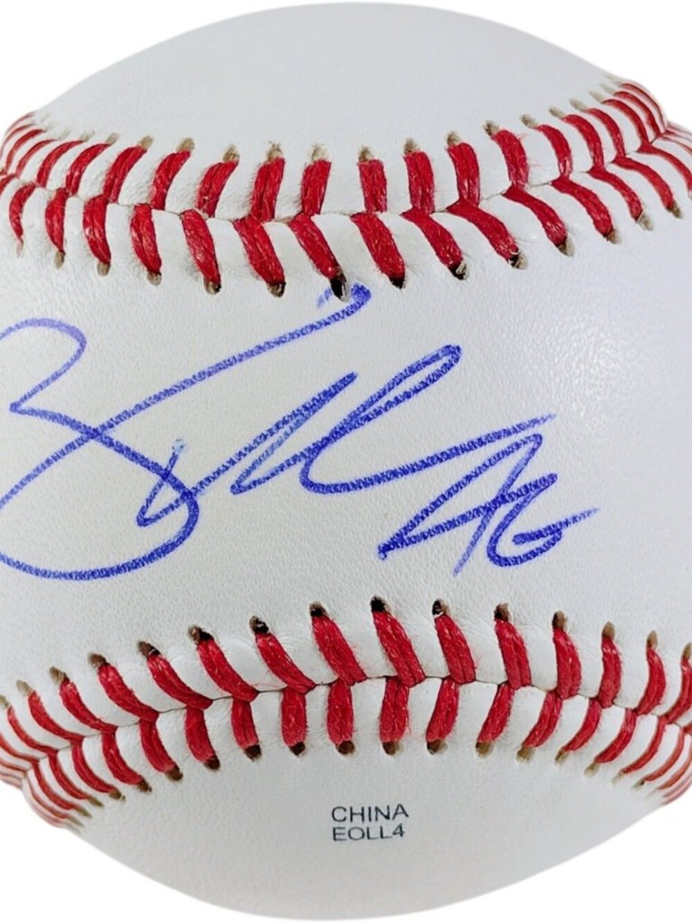 Brad Miller Autographed Baseball Tampa Bay Rays Signed COA Proof